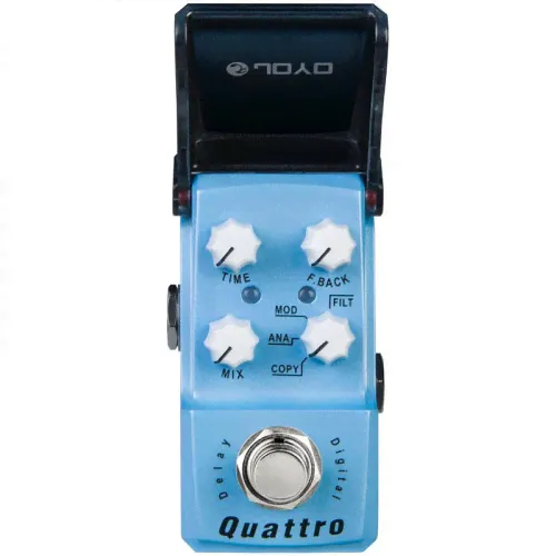 Эффект гитарный цифровой дилэй Joyo JF-318 Quattro Digital Delay 4 типа
