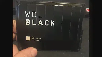 What's in the WD BLACK P10 2TB Game Drive external USB 3.0 $35 XBOX One PS4 Gaming let's open it up