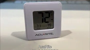 AcuRite Model 00307W - How to change the battery