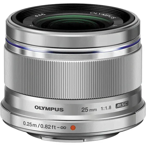 Объектив Olympus M.ZUIKO DIGITAL 25mm f/1.8 ES-M2518 Silver