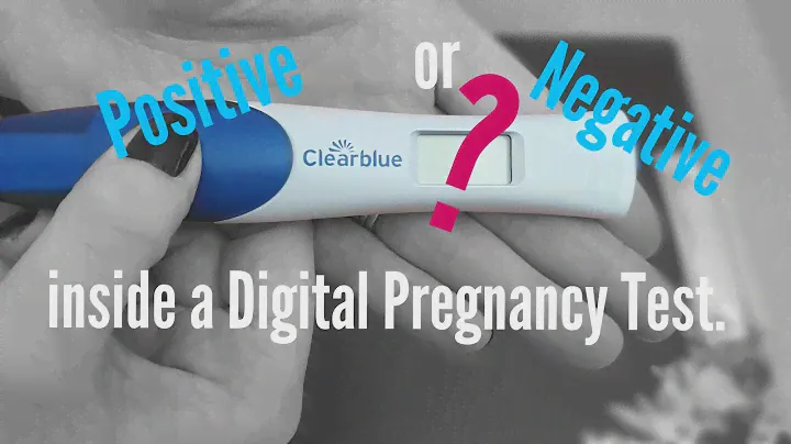Inside a Digital Pregnancy test | ClearBlue | 2 Lines? | Mama-T