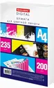 Бумага для цветной лазерной печати А4, ПЛОТНАЯ 235 г/м2, 200 л., BRAUBERG DIGITAL, 145% (CIE), 115385