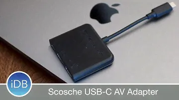 Scosche's USB-C AV Multiport Adapter is a Cheaper Alternative to Apple's