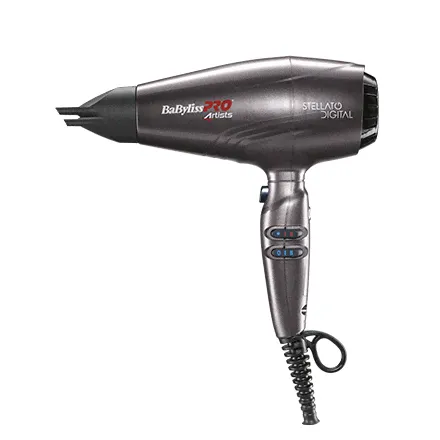 BaByliss, Фен Pro Stelatto Digital, 2400W-0