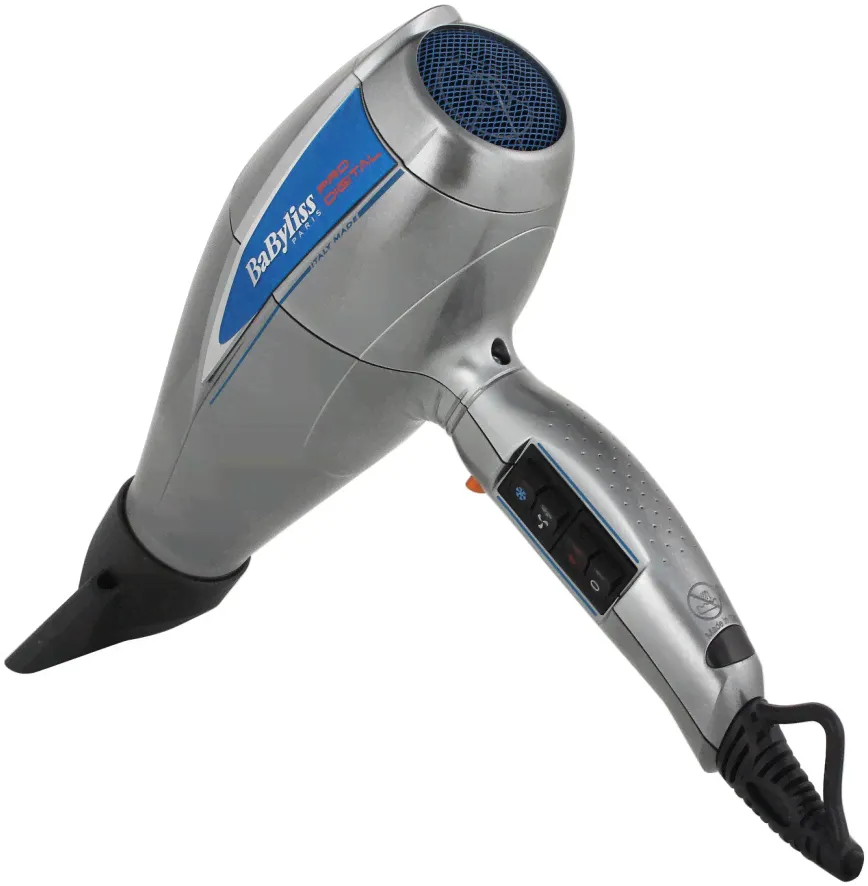 Фен Babyliss Digital Pro 6000E Silver, Серебристый-0