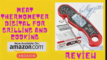 ANDAXIN - Meat Thermometer Digital for Grilling and Cooking