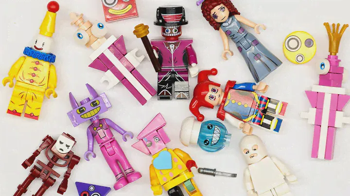LEGO The Amazing Digital Circus | New Digital Circus Lego Sets | Unofficial Lego Minifigures